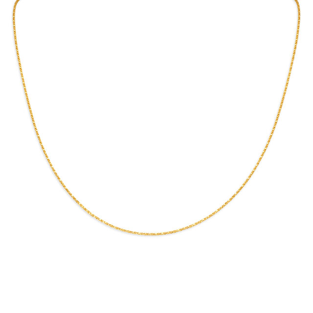 Wave Style Gold Chain,,hi-res 