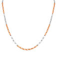 Contemporary Modern Dual Tone Gold Chain For Men,,hi-res 