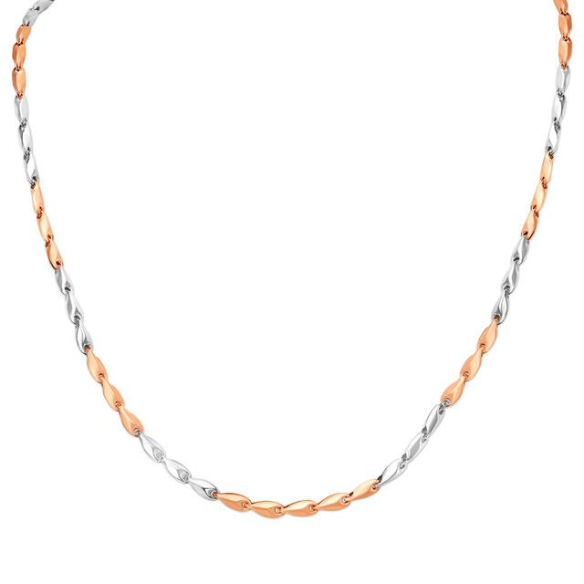 Unique Design Dual Tone Gold Chain For Men,,hi-res 