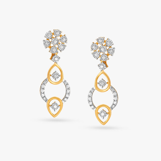 Drop of Radiance Diamond Drop Earrings,,hi-res 