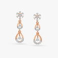 Teardrop Diamond Drop Earrings,,hi-res 