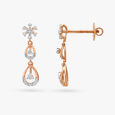 Teardrop Diamond Drop Earrings,,hi-res 2