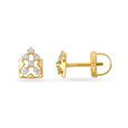 Mesmerising Diamond and Gold Stud Earrings 2