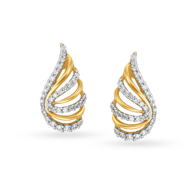 Exuberant Diamond Stud Earrings 2