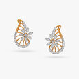 Dainty Leafy Stud Earrings,,hi-res 