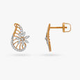 Dainty Leafy Stud Earrings,,hi-res 2