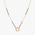 Dainty Circlet Diamond Mangalsutra,,hi-res 3