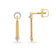 Sublime Diamond Drop Geometric Earrings,,hi-res 2