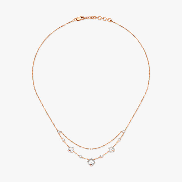 Two Tired Diamond Necklace,,hi-res 