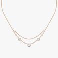 Two Tired Diamond Necklace,,hi-res 2