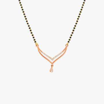 Elegant Teardrop Mangalsutra