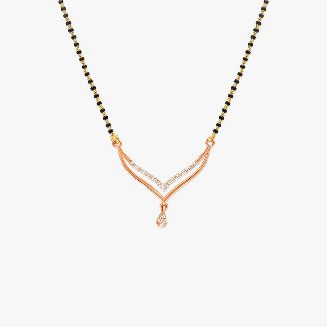 Elegant Teardrop Mangalsutra
