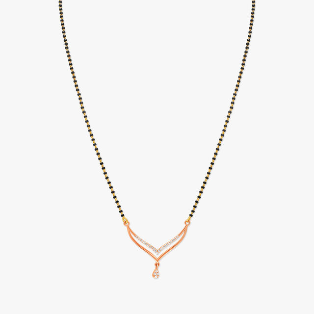 Elegant Teardrop Mangalsutra