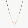 Floral Cascade Diamond Mangalsutra 2