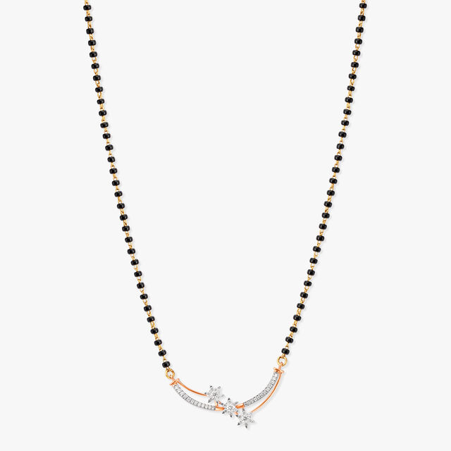 Starry Elegance Diamond Mangalsutra 2