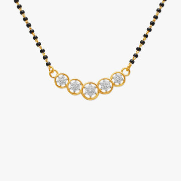 Classy Floral Mangalsutra