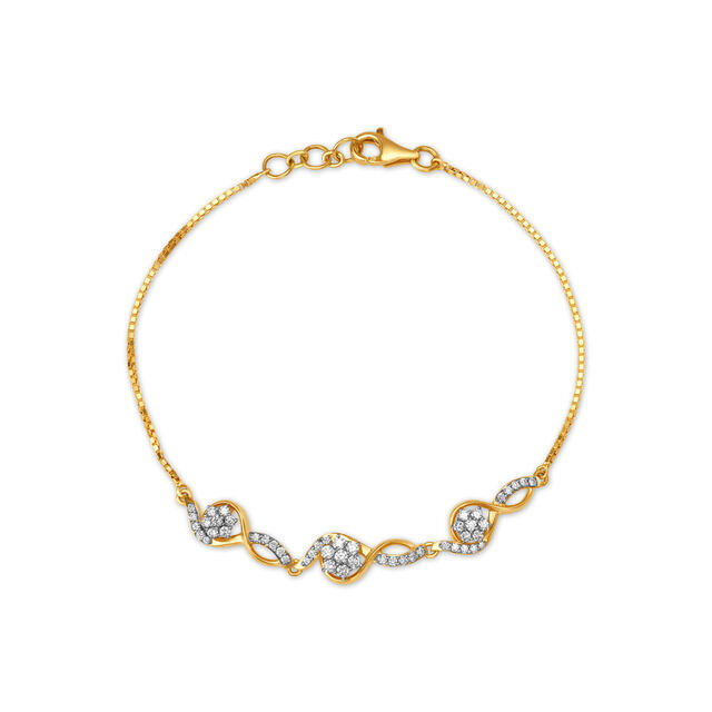 Stunning Diamond Tennis Bracelet,,hi-res 
