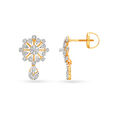 Sophisticated Floral Drop Earrings 2