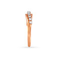 Sleek Rose Gold Finger Ring 5