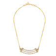 Three Layered Diamond Necklace,,hi-res 