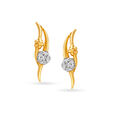 Sleek Pristine Diamond Stud Earrings,,hi-res 
