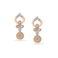 Ethereal Gold Stud Earrings 
