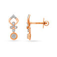 Ethereal Gold Stud Earrings 2