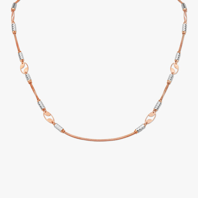 Minimalistic Geometric Gold Chain 