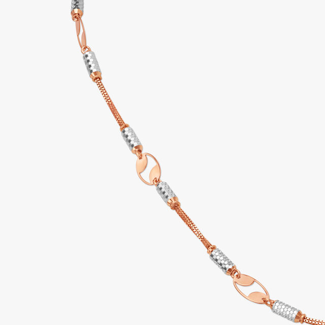 Minimalistic Geometric Gold Chain 2