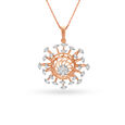 Imperial Floral Diamond Pendant 