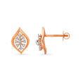 Dainty Teardrop Stud Earrings 2