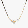 Ethereal Paisley Diamond Mangalsutra 