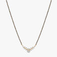 Ethereal Paisley Diamond Mangalsutra 2