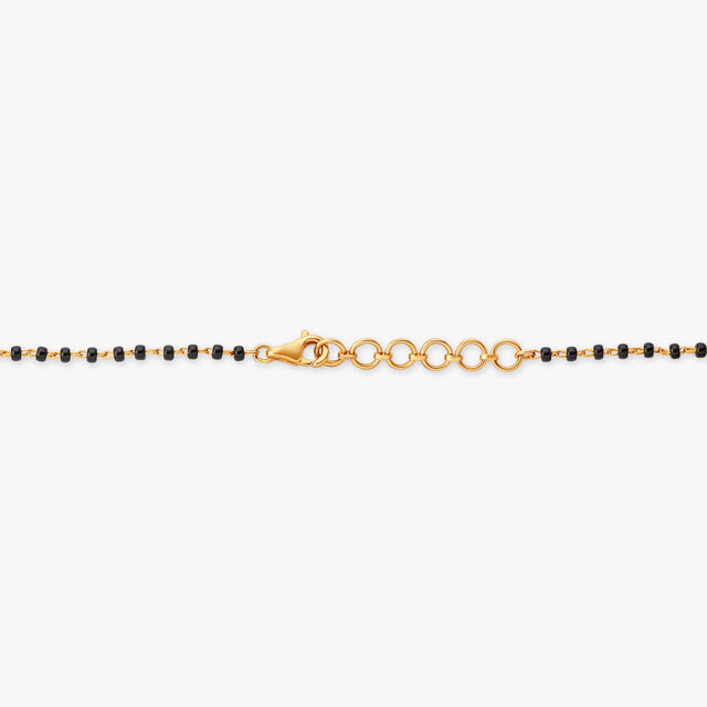Ethereal Paisley Diamond Mangalsutra 3
