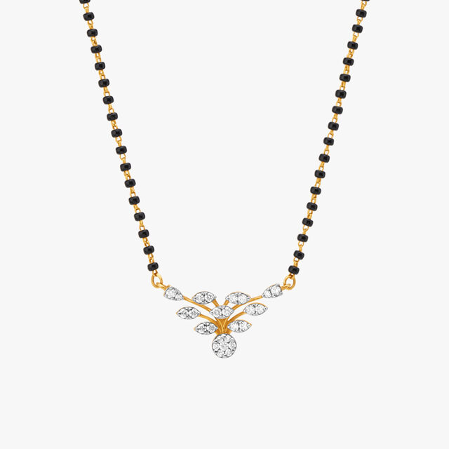Enchanted Moonbeam Diamond Mangalsutra 