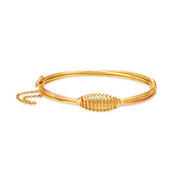 Modern Elegant Oval Bangle