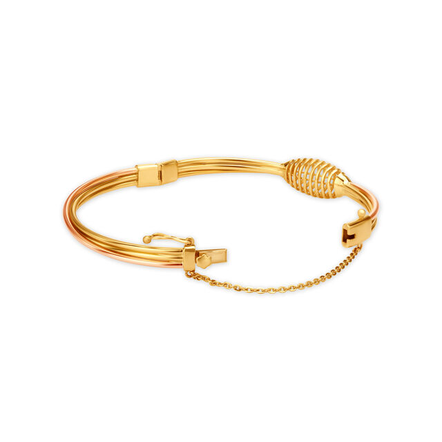 Modern Elegant Oval Bangle 2