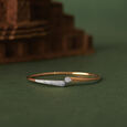 Sleek Radiance Diamond Bangle 