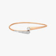 Sleek Radiance Diamond Bangle 3