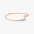 Sleek Radiance Diamond Bangle 4