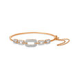 Contemporary Stylish Diamond Bangle 3