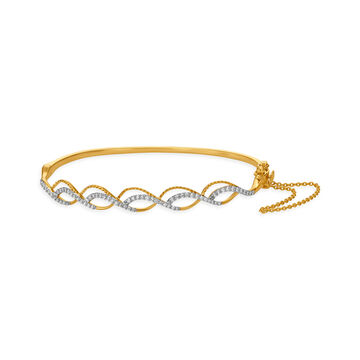 Infinity Diamond Bangle