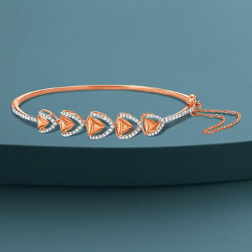 Chic Harmony Diamond Bangle