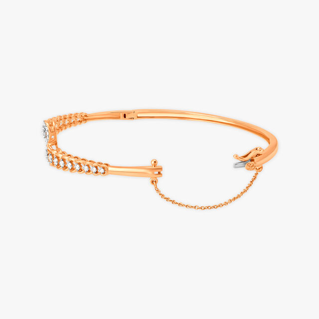 Splendid Radial Diamond Bangle
