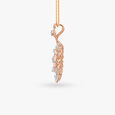 Radiant Diamond Pendant and Earrings Set 3