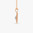 Blooming Radiance Diamond Pendant and Earring Set 3