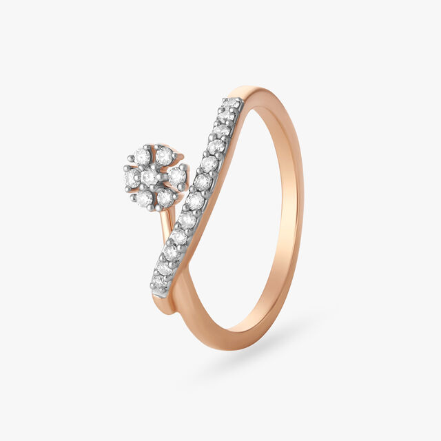 Glamorous Blooming Diamond Ring,,hi-res