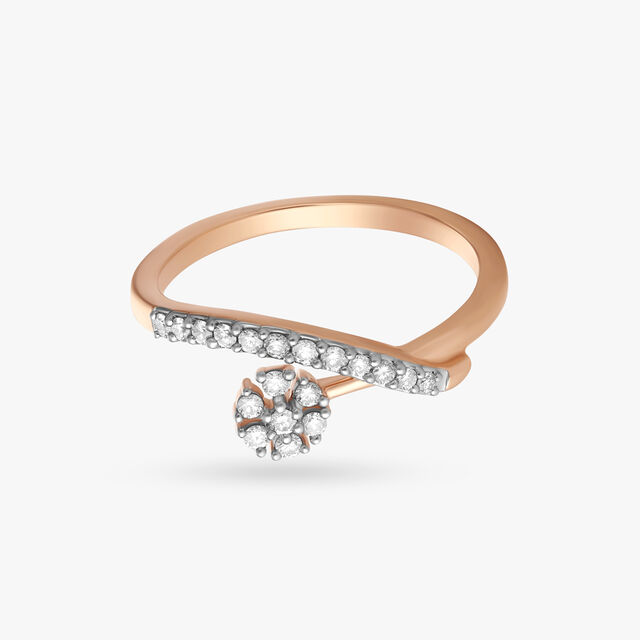 Glamorous Blooming Diamond Ring,,hi-res
