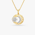 Moon Flower Diamond Pendant,,hi-res 