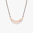 Floral Finesse Diamond Mangalsutra 